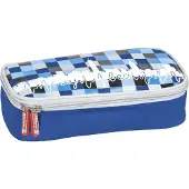 Brunnen Combi-Etui City beat blau/grau 104903302