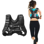 Zerbaco Gewichtsweste 9kg Laufweste Trainingsweste Gewichte Fitnessweste