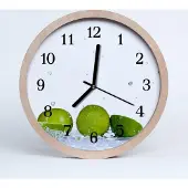 Tulup Holzuhr 20fi cm wanduhr - Kalk Küche