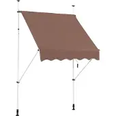 Northix 150 cm verstellbare UV-beständige Balkonmarkise