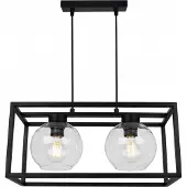Light11 HOME Hängelampe Käfig elegante Glaskugel