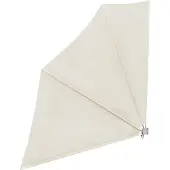 Syfax Faltbarer Balkonfächer Creme 140×140 cm
