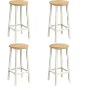Vasagle Barhocker Barstühle (Set, 4 St., 4er), bis 100kg belastbar