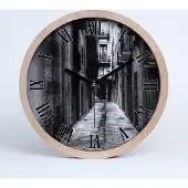 Tulup Holzuhr 20fi cm wanduhr - schwarze Spitzen - Barcelona, Spanien