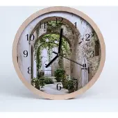 Tulup Holzuhr 20fi cm wanduhr - Plant City Avenue