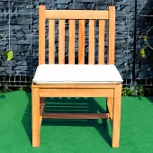 Lestix International Teak Gartenstuhl Piceno Creme