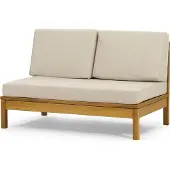 Xl Moebel Gmbh Hellbeiger Edler Zweisitzer Robuste Gartenmöbel Holz Sitzbank