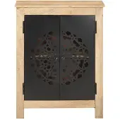 Syfax Sideboard 60x35x75 cm Massivholz Mango