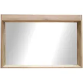 Lestix International Spiegel Septimia mit Ablage Teak Massivholz - Breite vom Spiegel: 105 cm
