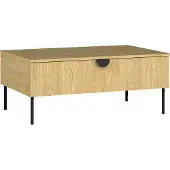 Lomadox Couchtisch in Eiche MOLONG-166
