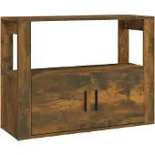 Syfax Sideboard Räuchereiche 80x30x60 cm Holzwerkstoff