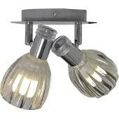 Näve 1098431 Wand- und Deckenleuchte ; Farbe: Transparent / Chrom