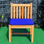 Lestix International Teak Gartenstuhl Piceno Blau
