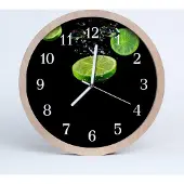 Tulup Holzuhr 20fi cm wanduhr - Kalk Küche