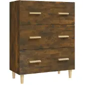 Syfax Sideboard Räuchereiche 70x34x90 cm Holzwerkstoff