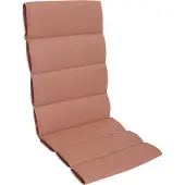 Kettler Herlag Gartenstuhlauflage Linnea Polsterauflage für Hochlehner 123x50x3cm Rosa