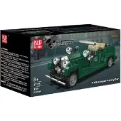 Mould King 27105 Oldtimer Cabrio inkl. Vitrine - Klemmbausteine Set (320 Teile)