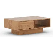Feldmann-Wohnen Couchtisch Collodi Wohnzimmertisch 110x70x40cm Massivholz geölt Farbe wählbarWildeiche Natur