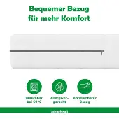 Schlaftroll Ergonomische Kaltschaummatratze H2 140 x 190 | 7-Zonen für maximalen Komfort