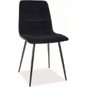 Feldmann-Wohnen Esszimmerstuhl Küchenstuhl Set Mila schwarz 6er Set