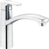 Heinrichschulte Einhebel-Spültischarmatur omega_2, schwenkbar