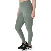 Asics 1100000002199 "CORE TIGHT", Damen, Gr. XS, N-Gr, blau (monument blau), Stoff, Obermaterial: 79% Polyester, 21% Elasthan, Hosen 1100000002199, Schnelltrocknend, Atmungsaktiv, Reflektierend
