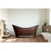 Gemlook Kupfer Badewanne Caravelt Copper
