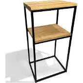 FLEXISTYLE Möbelkonsole Holz 40x80x30cm doppelt