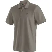 Maier Sports Ulrich Poloshirt in beige, Größe L