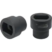 Ks Tools Blattfederbolzen-Stecknuss für Volvo, 28,5x60mm - 450.0243