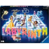 Ravensburger Labyrinth Disney 100 Jahre, Brettspiel, , Familienspiel, 2-4 Spieler, 7+ Jahre