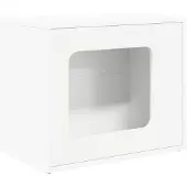 Syfax Katzenhaus Weiß 51 x 30 x 42,5 cm Holzwerkstoff
