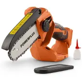 Dual Power No Bat No Charge 20v 100 Mm Mini-akku-kettensäge Orange One Size / EU Plug Orange One Size