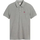 Levi's für Herren. 35883-0004 Hm graues Poloshirt (L), Lässig, Baumwolle, Kurzarm