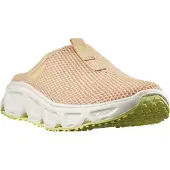 Salomon Outdoorsandale "REELAX SLIDE 6.0", Damen, Gr. 38, almond cream, vanilla ice, sunny lime, Textil, Schuhe Outdoorsandale