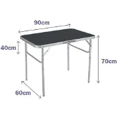 Marbueno Summer 10014g 90x60x39 Cm Klapptisch