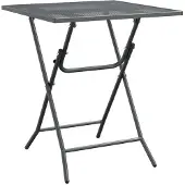 Syfax Gartentisch 60x60x72 cm Streckmetall Anthrazit