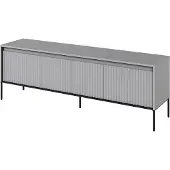 Furniture24 Fernsehschrank Trend TR-05 Tv-Lowboard 167x56x40 cm Unterschrank 4 türen Grau