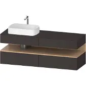 Duravit QA4777030800000 QTGO KWTU WH Ek 1600x550x600 Gt Smt