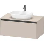 Duravit Waschtischunterschrank Ketho.2 100x55cm, T m, Pl m 1 Ausschn, wandhängend