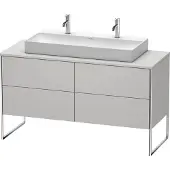 Duravit XSquare Konsolenwaschtischunterbau freistehend, 4 Auszüge, 1400x778x548mm, XS4925M3939