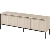 Furniture24 Fernsehschrank Trend TR-05 Tv-Lowboard 167x56x40 cm Unterschrank 4 türen Beige