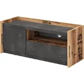 Furniture24 Tv Schrank Fargo FG10 Lowboard Unterschrank mit Schublade und Tür