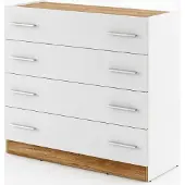Furniture24 Kommode Dentro DT04 Schlafzimmer 4 Schubladen Schubladenkommode