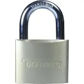 Defender Vorhängeschloss aus Messing TK4757 (Twin Pack 40mm) (Multi Colour)