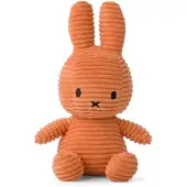 Nijntje Miffy Corduroy Kuscheltier - 23 cm - ECO - Pumpkin | Babyzimmer Dekoration