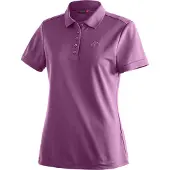 Maier Sports Ulrike, Damen Poloshirt, Leichtes Piqué-Funktionsshirt