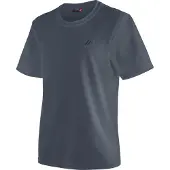 Maier Sports T-Shirt "Walter", Herren, Gr. XL, grau, 100% Polyester, Rundhals, Shirts T-Shirt, Herren Kurzarmshirt, leichtes Sommer Funktionsshirt, Rundhals, Reg Fit, Topseller