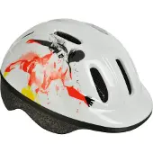 Fischer Fahrrad Fischer Kinder-Fahrradhelm Fußball