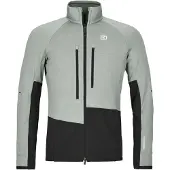 Ortovox - Fleece Rib Jacket - Fleecejacke Gr S grau